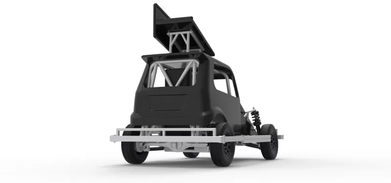 New Zealand Ministock car Version 3 Scale 1:25 - Model preview 19