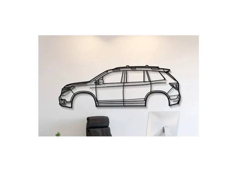 Honda - Passport 2019 Wall Art - Model preview 1