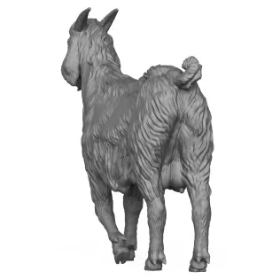 3D Printable Goat - Model thumbnail 4