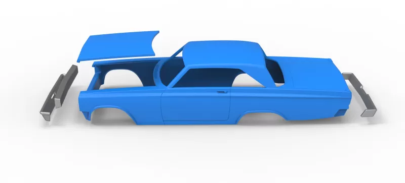 Shell of Gasser Version 2 Scale 1:25 - Model preview 18