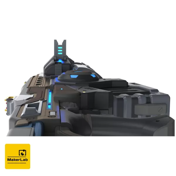 Lancer GL - Gears of War - Printable 3d model - STL files - Model preview 9