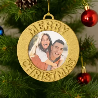 Personalized Christmas Ornaments with Photo, Interchangeable - Model thumbnail 2