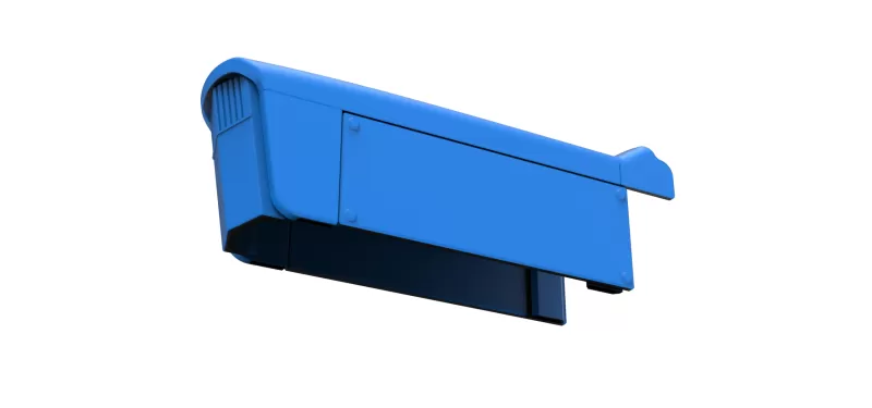 Hood of Pulling tractor Version 2 Scale 1:25 - Model preview 3