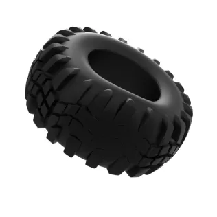 Offroad tire 4 deflated Scale 1:25