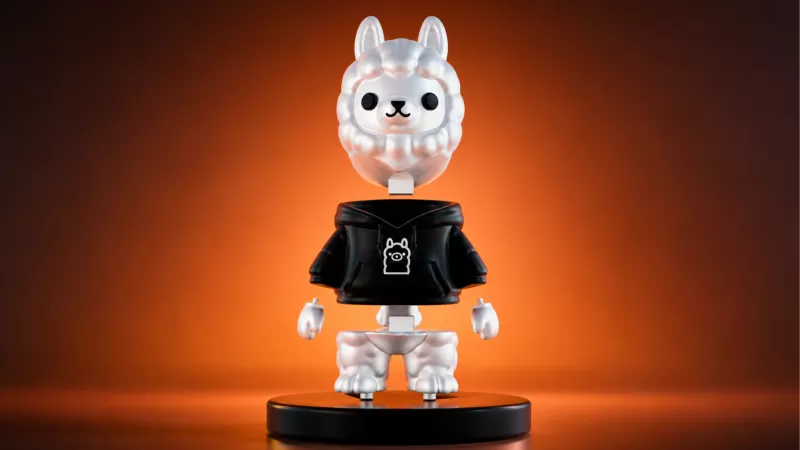 Ollama Inspired AI Mascot 3D Print - Model preview 2
