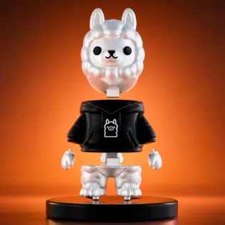 Ollama Inspired AI Mascot 3D Print - Model thumbnail 2