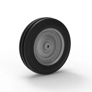 Front tractor wheel Version 3 Scale 1:25 - Model thumbnail 8