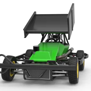 BriSCA Formula 2 Stock Car Scale 1:25 - Model thumbnail 5