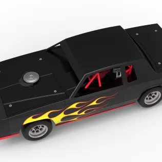 IMCA Stock car Version 2 Scale 1:25 - Model thumbnail 4