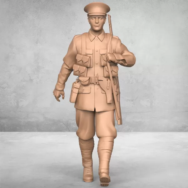 Army Marching Soldier - Model preview 1