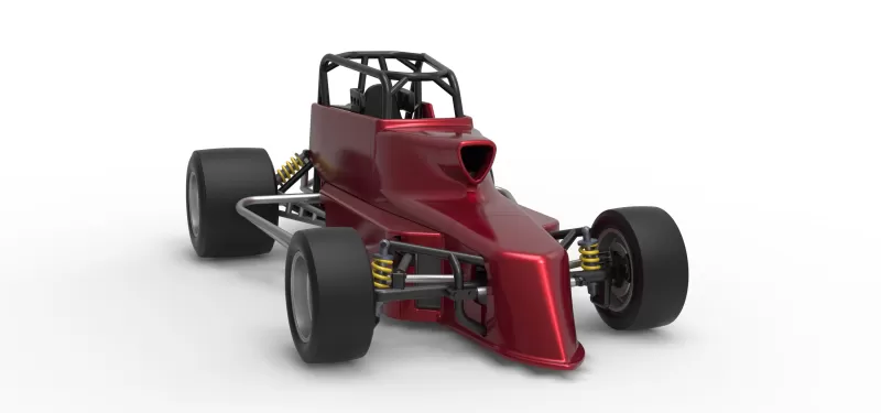 Pavement Silver Crown Car Version 2 Scale 1:25 - Model preview 26