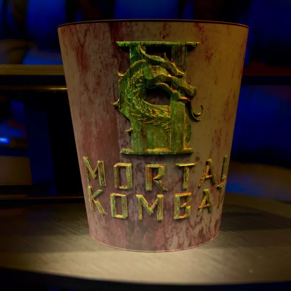 Mortal Kombat 2 popcorn bucket - Model preview 1