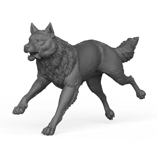 Wild Wolf - Model preview 1