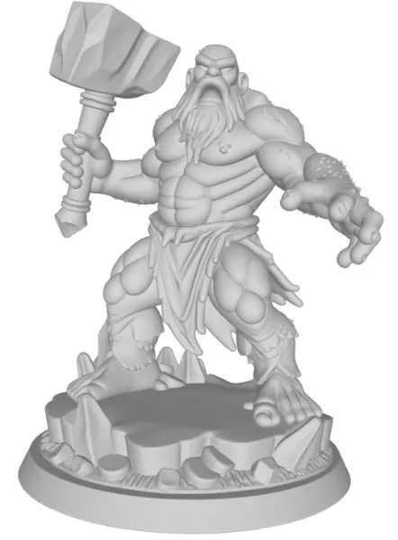 Frost Giant - Model preview 1
