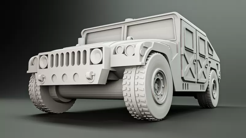 Humvee #RoZ - Model preview 3