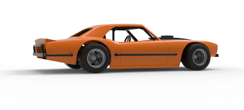 Vintage Asphalt Modified stock car V12 Scale 1:25 - Model preview 21