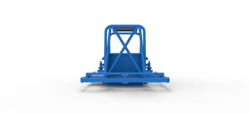 Frame of New Zealand Ministock car Version 3 Scale 1:25 - Model preview 11