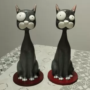 Caricature Cat (Bill ,The Cat) - Model thumbnail 2