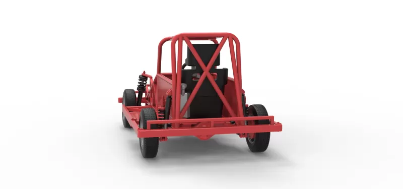 New Zealand Ministock car Base Version 3 Scale 1:25 - Model preview 14