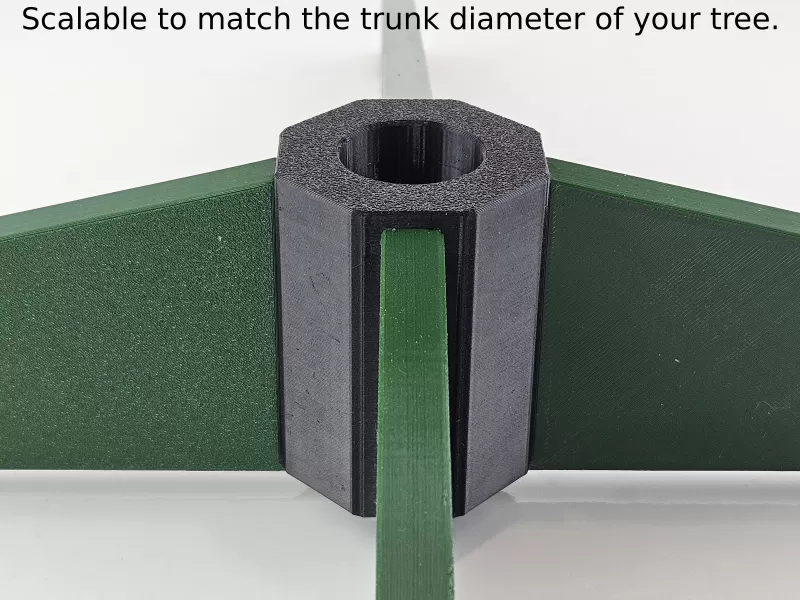 Christmas Tree Stand - Scalable - Model preview 5