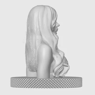 Eva Longoria 3D Bust Print - Model thumbnail 9