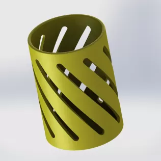 Pencil Holder Desk Organizer - Model thumbnail 4