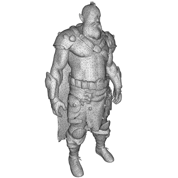 Fantasy Dwarf Warrior Pack – Fantasy Character Model Kitbash - Model preview 15