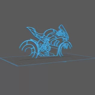 Ducati - Panigale V4R Wall Art