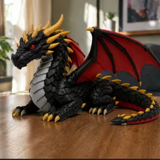 3d-printed-dragon-for-showcae-decoration