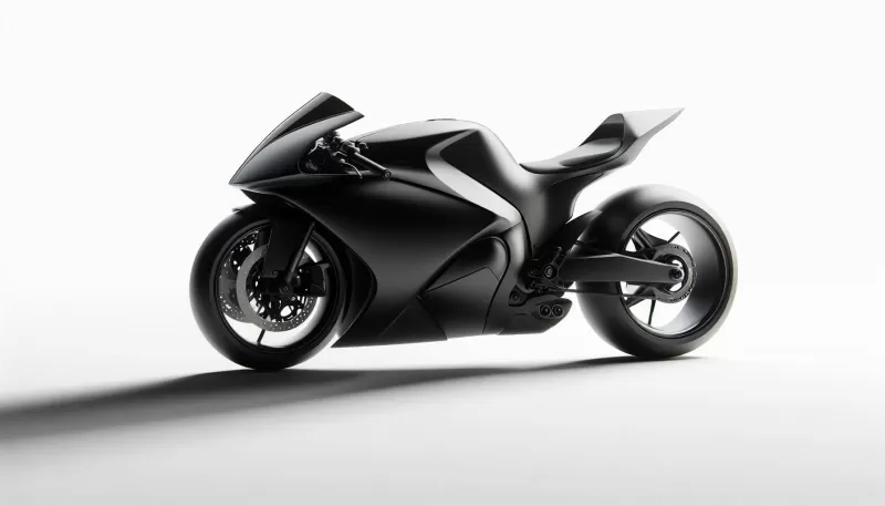 Motorcycle Bike Toy Model Design STL Files - Model preview 1