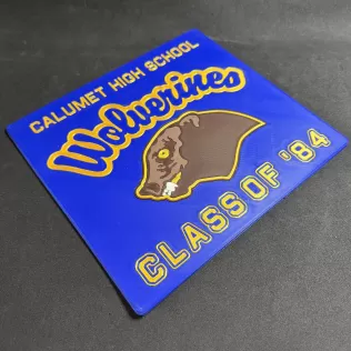 Red Dawn "Wolverines" Wall Plaque - Model thumbnail 2