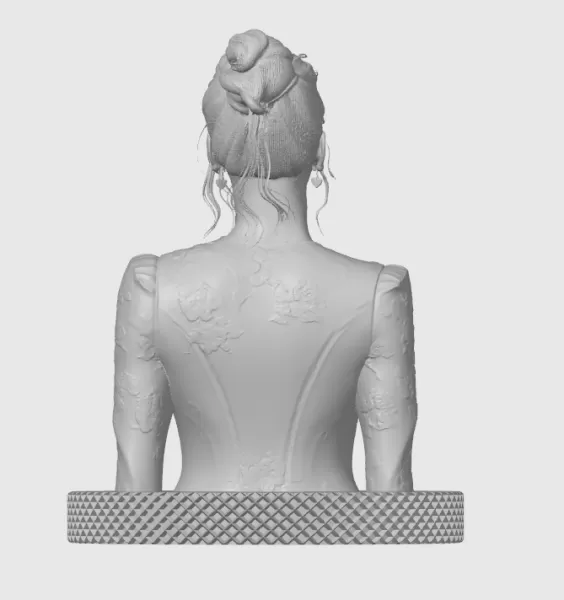 Lena Headey 3D Bust Print - Model preview 7