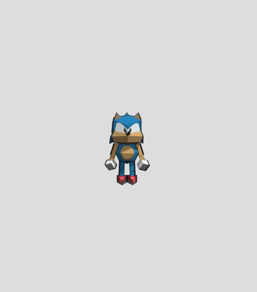 Sonic - Model preview 2