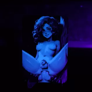 FUTANARI CHASTITY LUMINOUS (HueForge NSFW) - Model thumbnail 4