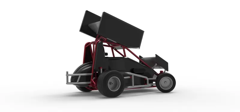 New Zealand Minisprint while turning Scale 1:25 - Model preview 21