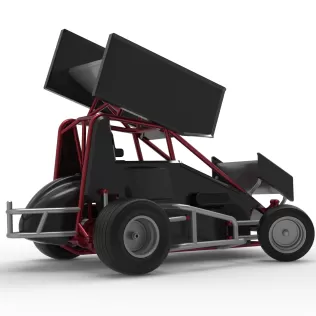 New Zealand Minisprint while turning Scale 1:25 - Model thumbnail 21