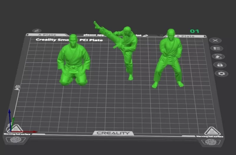 3D Karate Trophy Kit - Print the Win! - Model preview 11