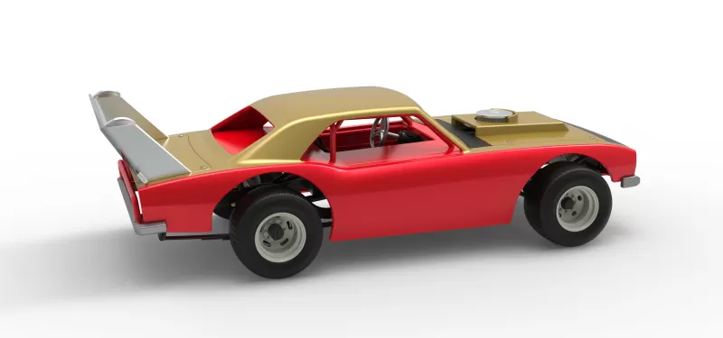 Vintage Semi-Late Model Stock Car Scale 1:25 - Model preview 20