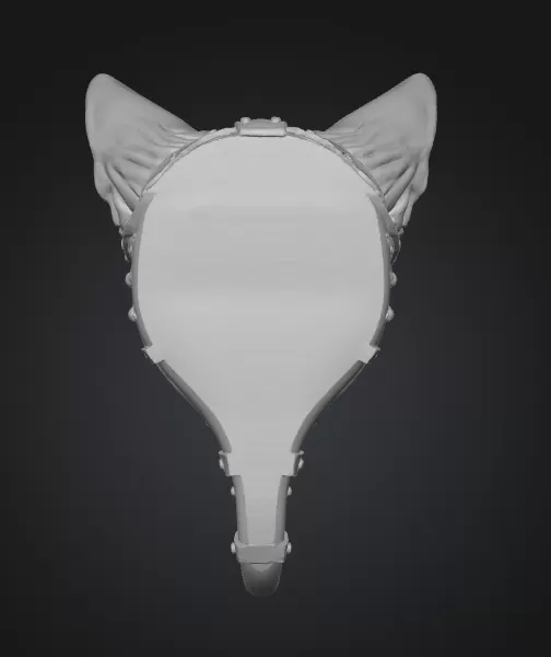 Steampunk Sphynx Hook - Model preview 4