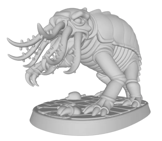 Monster from the game Dungeons & Dragons - Model preview 1