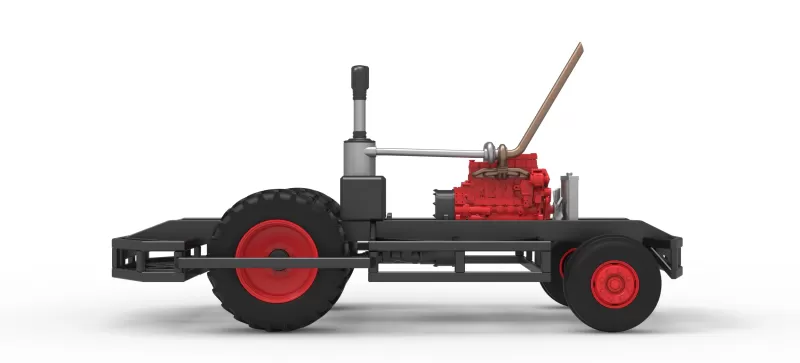 Chassis of Racing Combine Harvester Scale 1:25 - Model preview 8