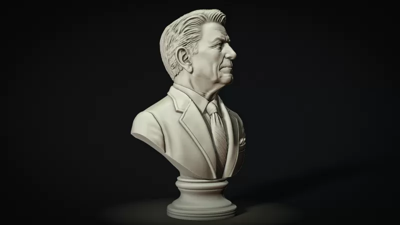 Ronald Reagan - Model preview 3