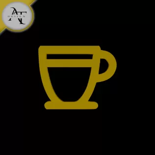 Simple Coffee Cup Symbol - 2D Art