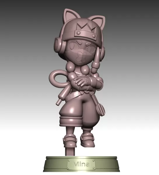 Mina - Brawl Stars - Model preview 10