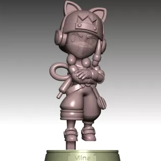 Mina - Brawl Stars - Model thumbnail 10