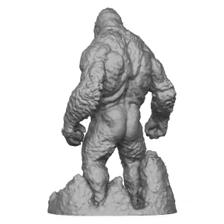 Giant King Kong Statue 3D Printable Model