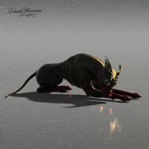 Anubis Höllenhund - Schlaf - Model preview 1