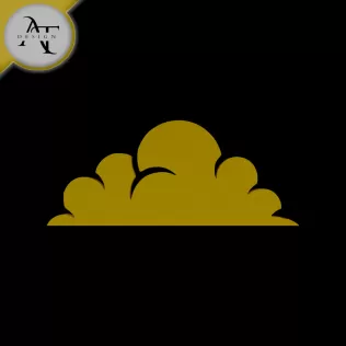 Simple Cloud Symbol - 2D Art