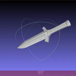 Vinland Saga Thorfinn Daggers - Model thumbnail 4