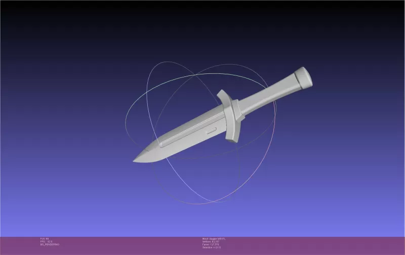 Vinland Saga Thorfinn Daggers - Model preview 4